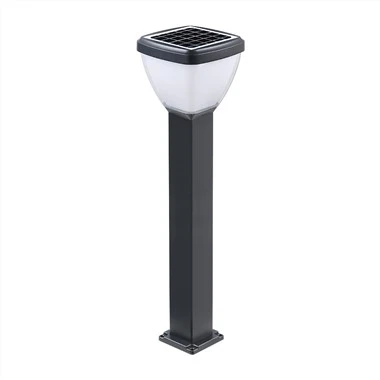 Pencahayaan Bollard Led Luaran Solar Square