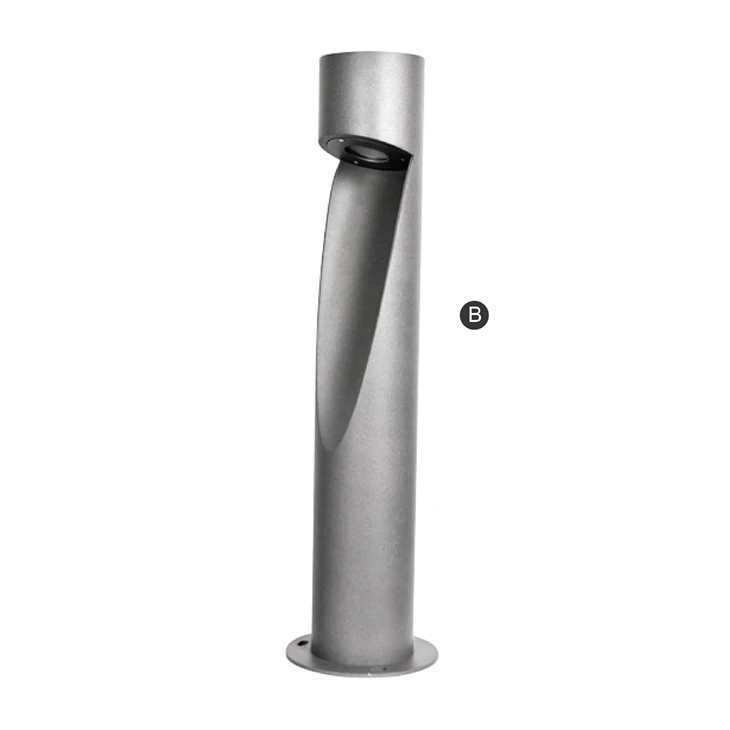 Lampu Bollard Hitam Luar