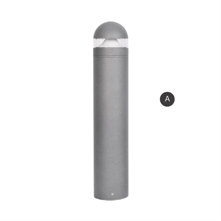 Lampu Bollard Hitam Luar