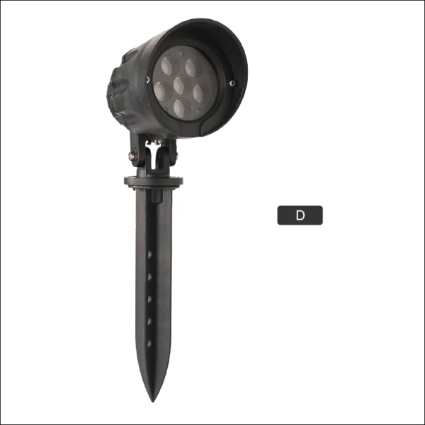 Matt Lampu Sorot Hitam