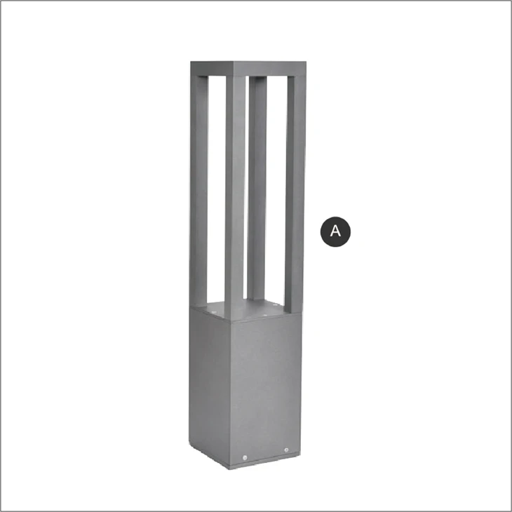 Lampu Rumput Kalis Air Vila Halaman Taman Landskap Tanah Rumput Luaran Solar Bollard Lampu Lampu Taman Lampu LED Rumput
